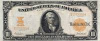 (№1907P-271a.7) Банкнота США 1907 год "10 Dollars" (Подписи: Parker  Burke)