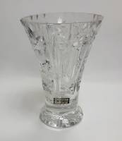 Ваза богесмкое стекло 10х15 см сост. на фото)