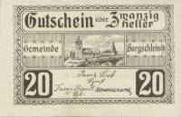(№1920) Банкнота Австрия 1920 год "20 Heller"