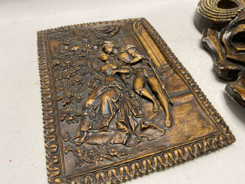 Панно гипсовое и маска