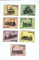 (--) Набор марок Сан-Марино "7 шт."  Негашеные  , III O
