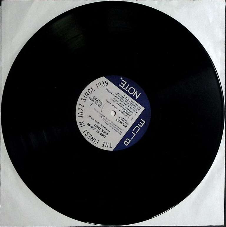 Пластинка виниловая , The song of singing Blue Note 300 мм. Excellent