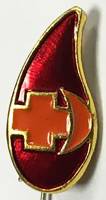 Значок Знак СССР "Донор" На булавке 