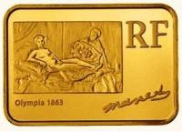 (№2008km1571) Монета Франция 2008 год 20 Euro (Эдуар Мане)