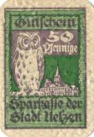 (№1922) Банкнота Германия 1922 год "50 Pfennig"