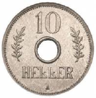 (№1908km12) Монета Германская Восточная Африка 1908 год 10 Heller
