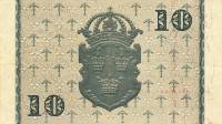 (,) Банкнота Швеция 1947 год 10 крон "Густав I Васа"   UNC