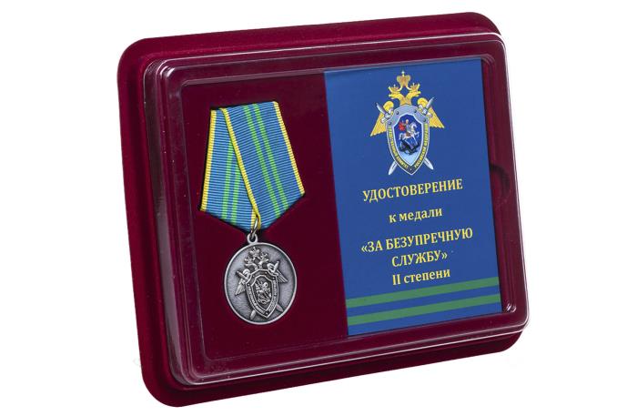 86368\266689 Медаль СК РФ &quot;За безупречную службу&quot; 2 степени