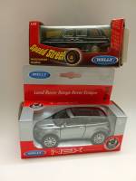 Модели авто 2 шт Land Rover Range Rover Evoque Austin Fx4 London taxi Welly и в коробке