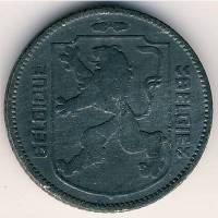 (№1941km127) Монета Бельгия 1941 год 1 Franc (Бельжик - Belgieuml)