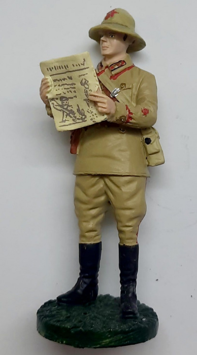 Оловянный солдатик &quot;Младший политрук в летней форме, 1939-1940 гг.&quot;