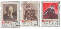 (1968-031-33) Серия Набор марок (3 шт) СССР    В.И. Ленин в фотодокументах II Θ