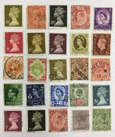(Смесь годов--) Набор марок Англия "25 шт."  Гашёные  , III Θ