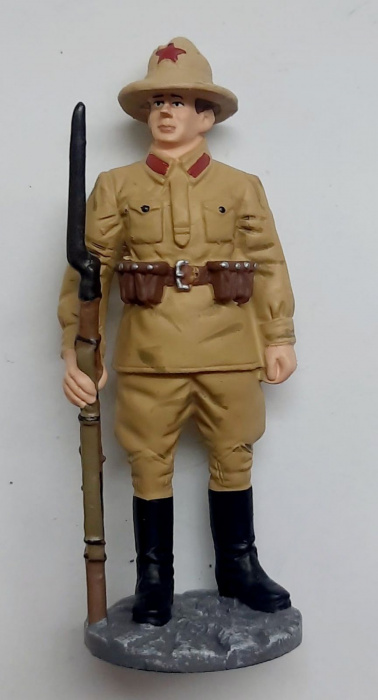 Оловянный солдатик &quot;Красноармеец в форме для жарких районов, 1941г.&quot;