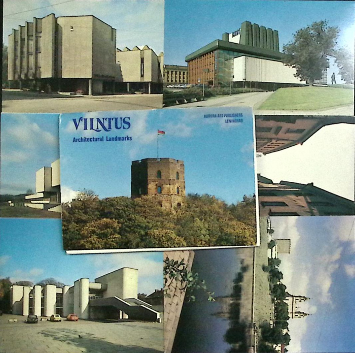 Набор открыток &quot;Вильнюс&quot;, 16 шт., 1983 г.