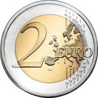 (2018) Монета Испания 2018 год 2 евро  4. Король Филипп VI Биметалл  UNC