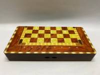 Шахматы шашки нарды 3 в 1 40х40 см шпон