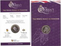 (2021) Монета Британская терр в Инд океане 2021 год 2 фунта "Белая лошадь Ганновера"  Медь-Никель  Б