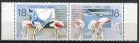 (№1988-697) Лист марок Кипр 1988 год "EUROPACEPT 1988 Кипр TechnologyEcology хаво Йуллари", Гашеный
