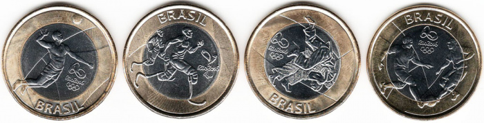 () Монета Бразилия 2015 год &quot;&quot;   UNC