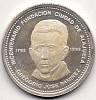 (1981) Монета Коста-Рика 1981 год 300 колонов "Алахуэла. 200 лет основания"  Серебро Ag 925  PROOF