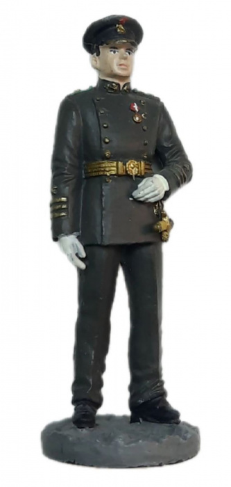 Оловянный солдатик &quot;Капитан 3-го ранга, морских частей НКВД, 1943-1945 г.&quot;
