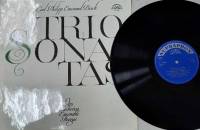 Пластинка виниловая "К. Бах. Trio sonats" Supraphon 300 мм. 