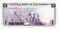 (№1971P-4c) Банкнота Гамбия 1971 год "1 Dalasi" (Подписи: N)