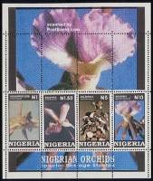 (№1993-19) Блок марок Нигерия 1993 год "Орхидеи", Гашеный