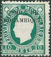 (№1892-2) Марка Мозамбик 1892 год "Король Луиш I", Гашеная